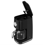 Cafetiera Rohnson R950 Nostalgia, 900W, carafa sticla, 1.5 l, oprire automata, sistem antipicurare,  functie mentinere la cald, suport filtru detasabil, protecție la supraîncălzire, culoare negru - imagine 5